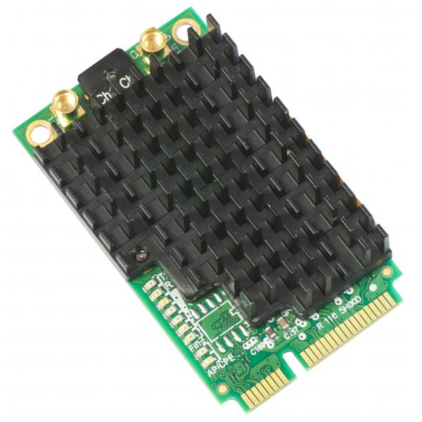 MikroTik, 802.11a/c High Power miniPCI, e card with MMCX connectors [R11e-5HacD]
