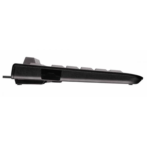 Cherry KC 1000 SC - Keyboard - Corded - AZERTY - Black [JK-A0100BE-2]