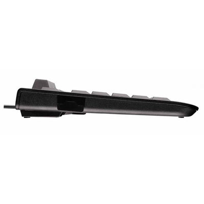 Cherry KC 1000 SC - Keyboard - Corded - AZERTY - Black [JK-A0100BE-2]