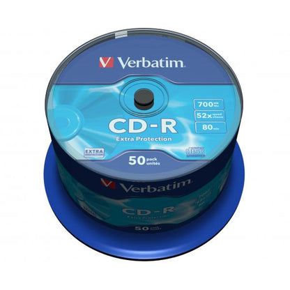 VERBATIM CD-R 700MB 52X EXTRA PROTECTION SURFACE PACK DA 50 [43351]