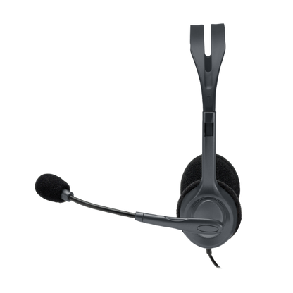 LOGITECH CUFFIE CON MICROFONO H111, JACK 3.5MM [981-000593]