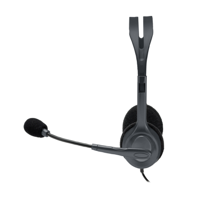 LOGITECH CUFFIE CON MICROFONO H111, JACK 3.5MM [981-000593]