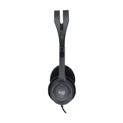LOGITECH CUFFIE CON MICROFONO H111, JACK 3.5MM [981-000593]
