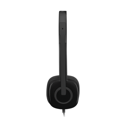 LOGITECH CUFFIE CON MICROFONO H151, JACK 3.5MM [981-000589]