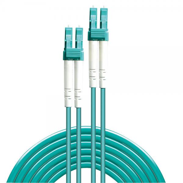 LINDY CAVO IN FIBRA OTTICA DUPLEX LC/LC OM3 50m [46402]