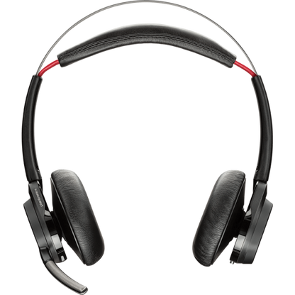 Poly Voyager Focus UC B825 cuffia biaurale, bluetooth USB A, con base di ricarica- PROMO FINO AD ESAURIMENTO SCORTE [202652-01]