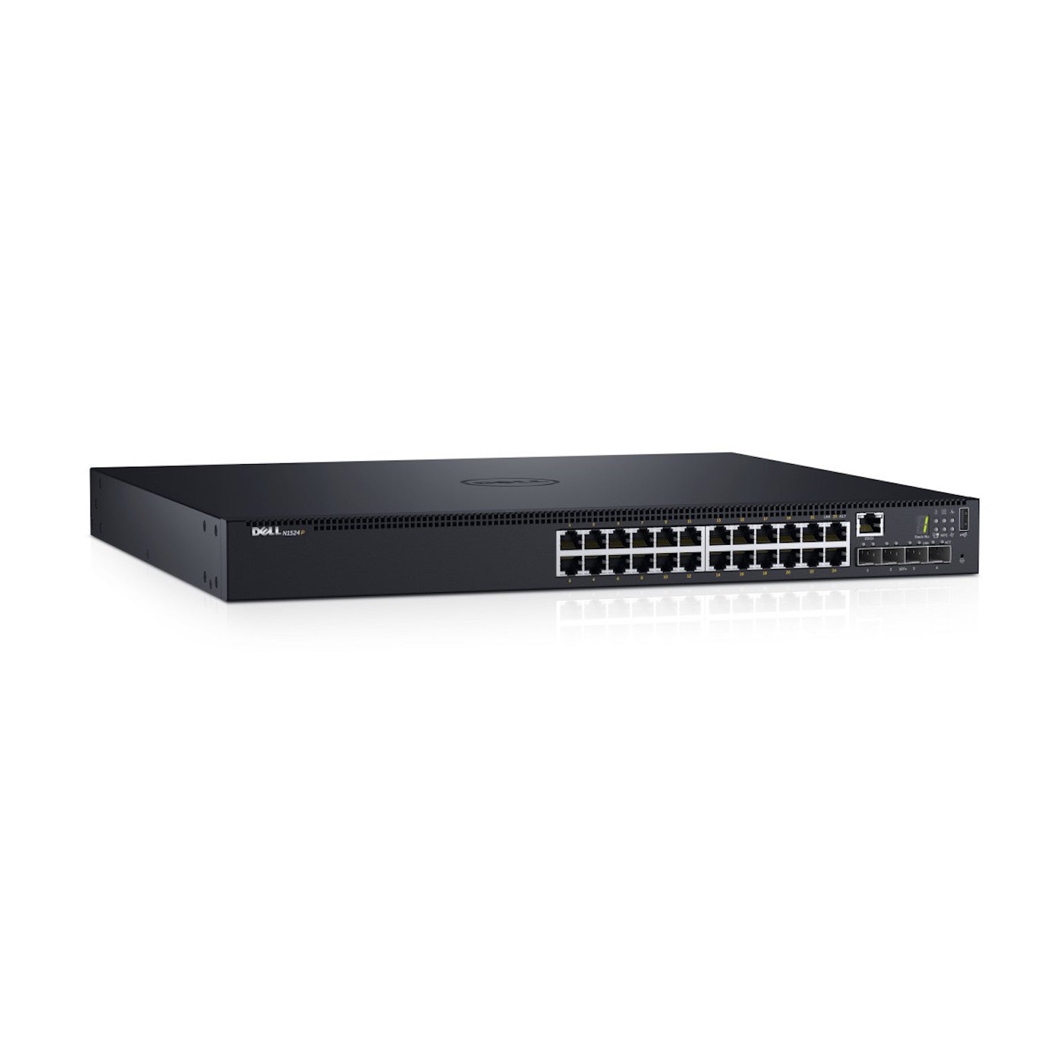 DELL N1524P POE 24X1GBE+4X10GBE SFP [210-AEVY]