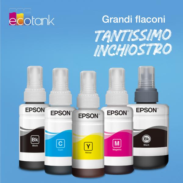 EPSON CART INK NERO, T7741 FLACONE 140ML [C13T774140]