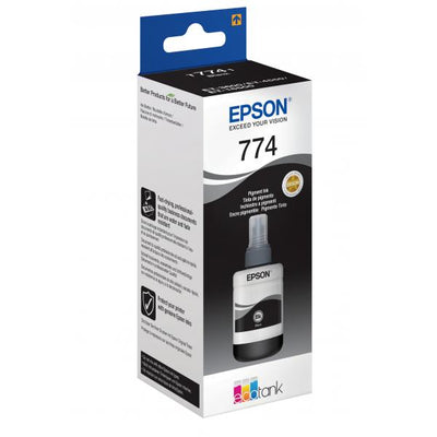 EPSON CART INK NERO, T7741 FLACONE 140ML [C13T774140]