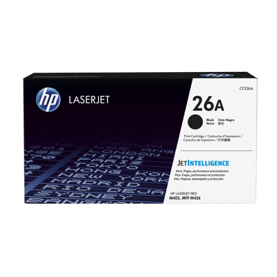 HP TONER NERO PER LJ M402N/M402D/M402DN MFP426DW/FDN/FDW, 26A TS [CF226A]