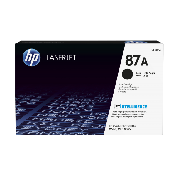 HP TONER NERO 87A, 8.500PAG PER LJ M5XX [CF287A]