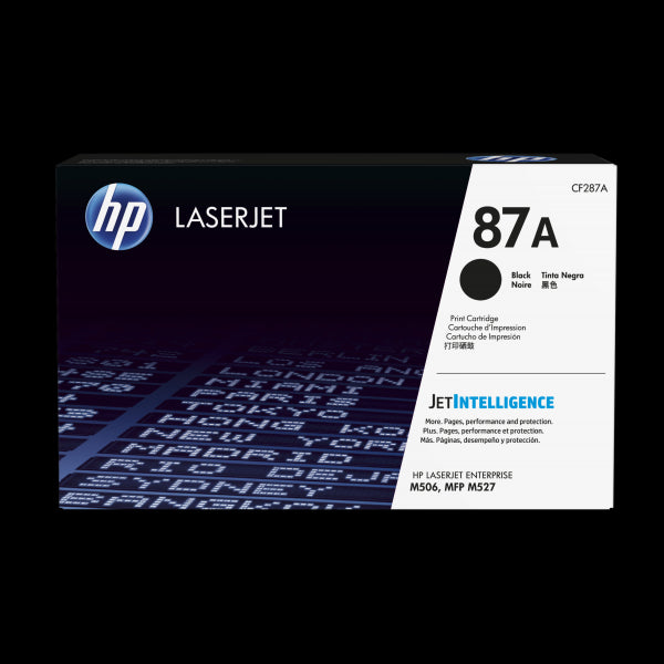 HP TONER NERO 87A, 8.500PAG PER LJ M5XX [CF287A]