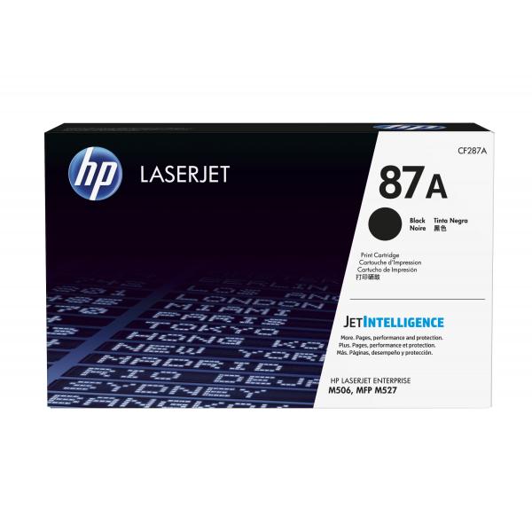 HP TONER NERO 87A, 8.500PAG PER LJ M5XX [CF287A]