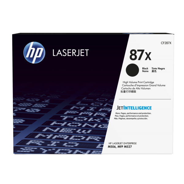 Hp 87X High Yield Black Original LaserJet Toner Cartridge [CF287X]