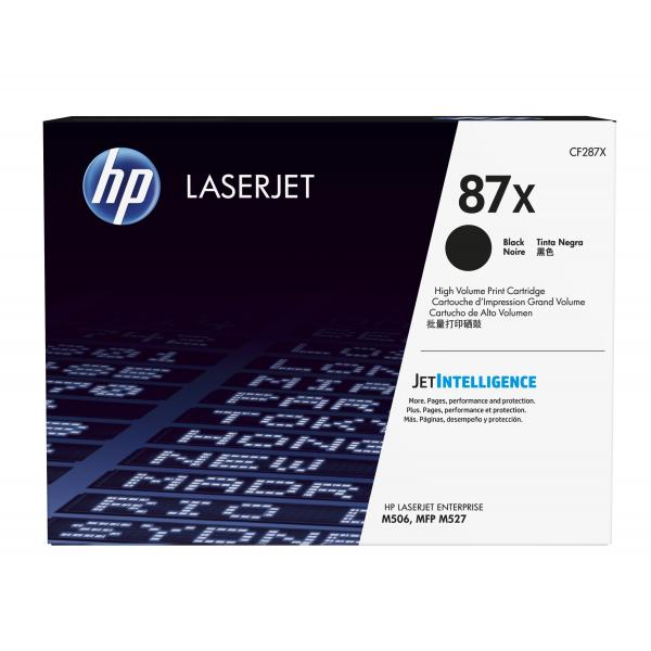 Hp 87X High Yield Black Original LaserJet Toner Cartridge [CF287X]