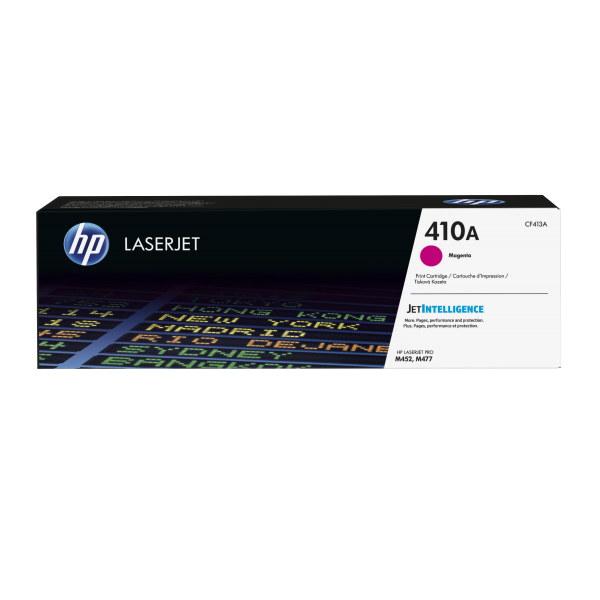 HP TONER MAGENTA 2300PAG PER LJ PRO M452 M477, 410A TS [CF413A]