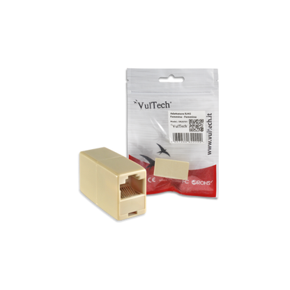VULTECH ADATTATORE RJ45 FEMMINA/FEMMINA [SN20701]