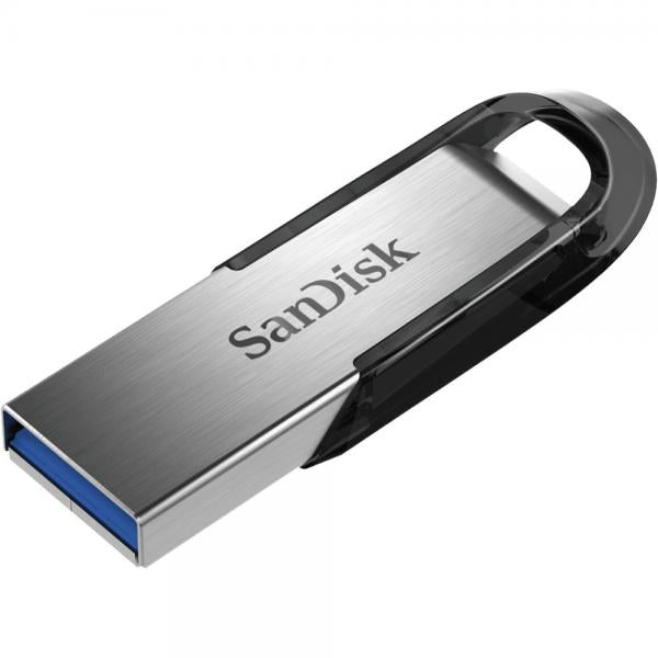 SanDisk Ultra Flair unità flash USB 64 GB USB tipo A 3.2 Gen 1 (3.1 Gen 1) Nero, Argento [SDCZ73-064G-G46]