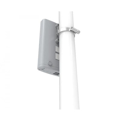 MikroTik, PowerBox, RB750P, PBr2 PowerBox 64MB RAM, 5xLAN (four with PoE, OUT), L4, outdoor, PSU, POE, mounting [RB750P-PBr2]