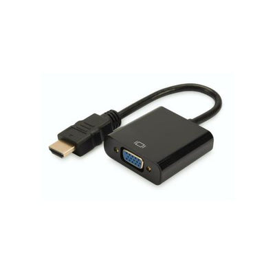 Digitus HDMI to VGA converter adapter Typ A - VGA (D-Sub) connector - 3,5mm audio jack [DA-70461]