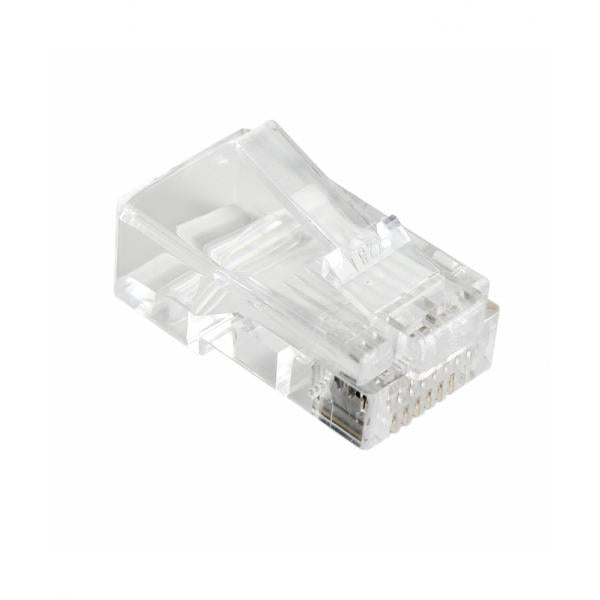 VULTECH CONNETTORI TRASPARENTI RJ45 UTP 8P8C CAT5E - CAT6 [SN21401]
