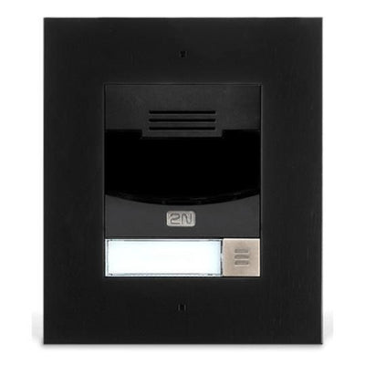 2N IP Solo with camera - black, surface mount (includes surface mount frame) [9155301CBS]
