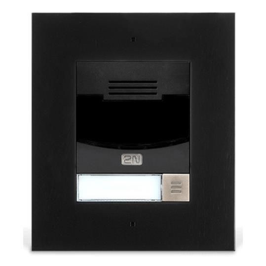 2N IP Solo with camera - black, surface mount (includes surface mount frame) [9155301CBS]