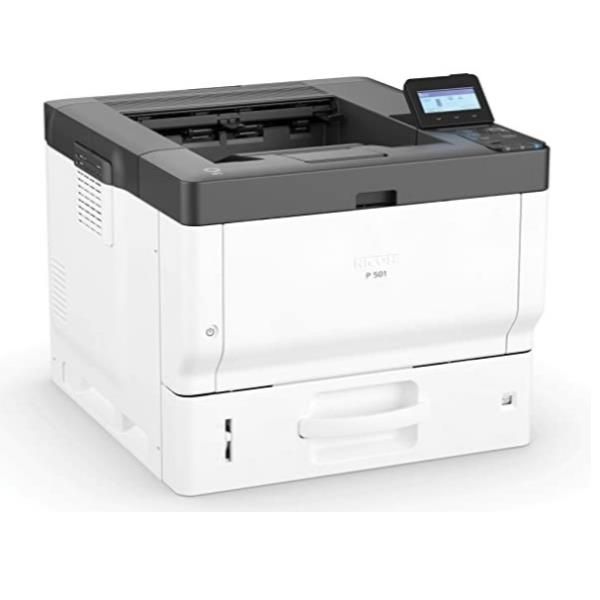 Ricoh P 501 Mono Laser Printer - A4 - Laser Printer - Black/White - 1200 x 1200 DPI - White [418363]