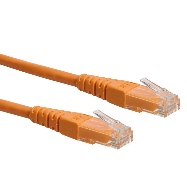 ROLINE CAVO UTP PATCHCORD CAT.6, CLASS E,ARANCIO, 5M [21.15.1567]