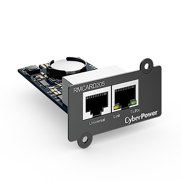 CYBER POWER SNMP LAN RMCARD205 100MBps per serie OR/PR/OL/OLS/EPS [RMCARD205]