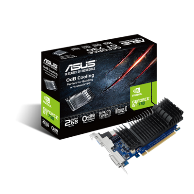 ASUS GT730-SL-2GD5-BRK NVIDIA GeForce GT 730 2 GB GDDR5 [90YV06N2-M0NA00]