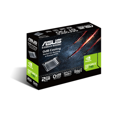 ASUS GT730-SL-2GD5-BRK NVIDIA GeForce GT 730 2 GB GDDR5 [90YV06N2-M0NA00]