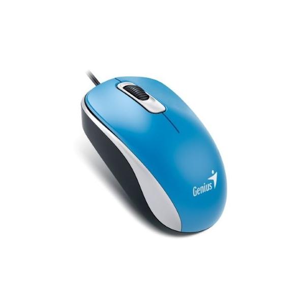 GENIUS MOUSE USB DX-110 FULL SIZE BLU [31010116110]