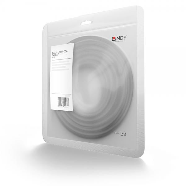LINDY CAVO CAT.6 U/UTP BASIC GRIGIO, 10M [48167]
