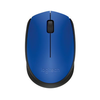 LOGITECH MOUSE WIRELESS OTTICO M171 BLU [910-004640]