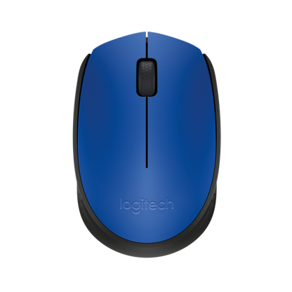 LOGITECH MOUSE WIRELESS OTTICO M171 BLU [910-004640]