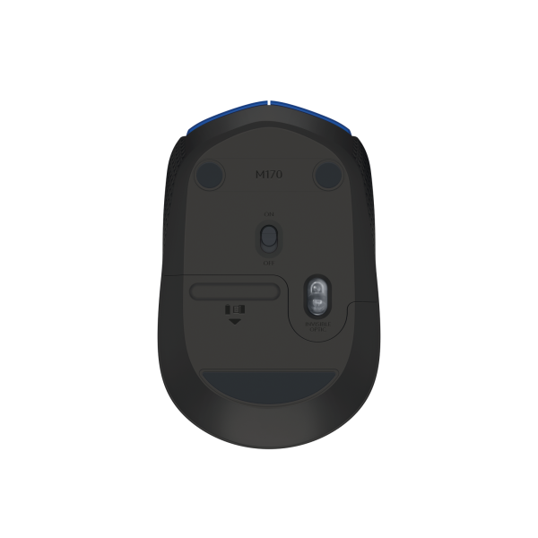 LOGITECH MOUSE WIRELESS OTTICO M171 BLU [910-004640]