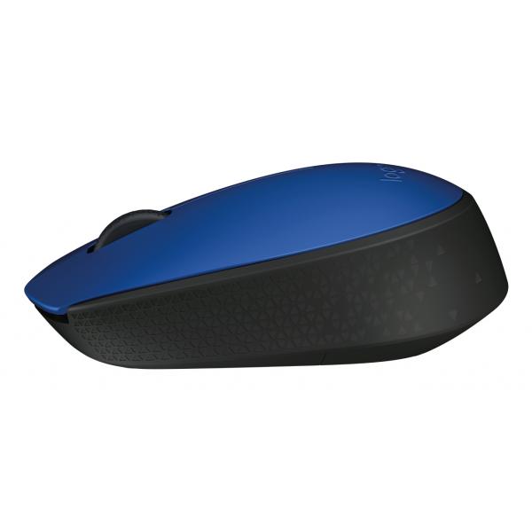 LOGITECH MOUSE WIRELESS OTTICO M171 BLU [910-004640]