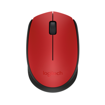 LOGITECH WIRELESS MOUSE M171 OTTICO USB COLORE ROSSO [910-004641]