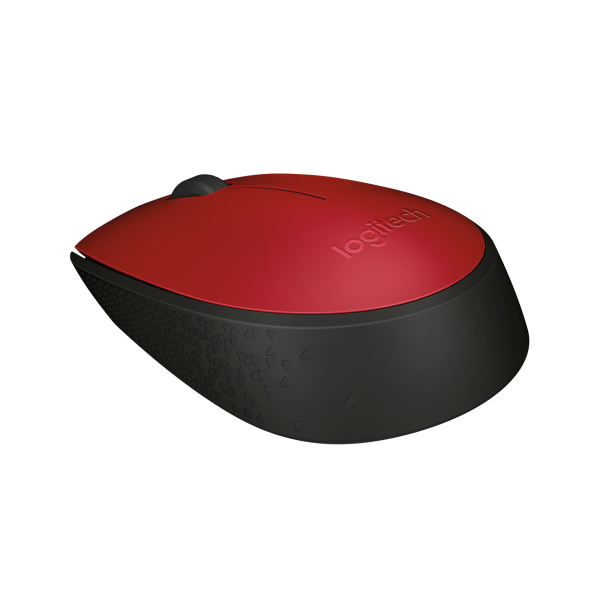 LOGITECH WIRELESS MOUSE M171 OTTICO USB COLORE ROSSO [910-004641]
