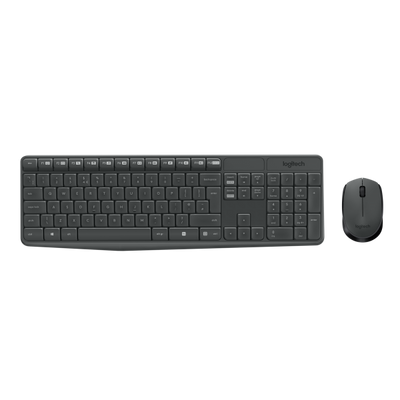 LOGITECH BUNDLE WIRELESS MOUSE + TASTIERA MK235 GRIGIO [920-007913]