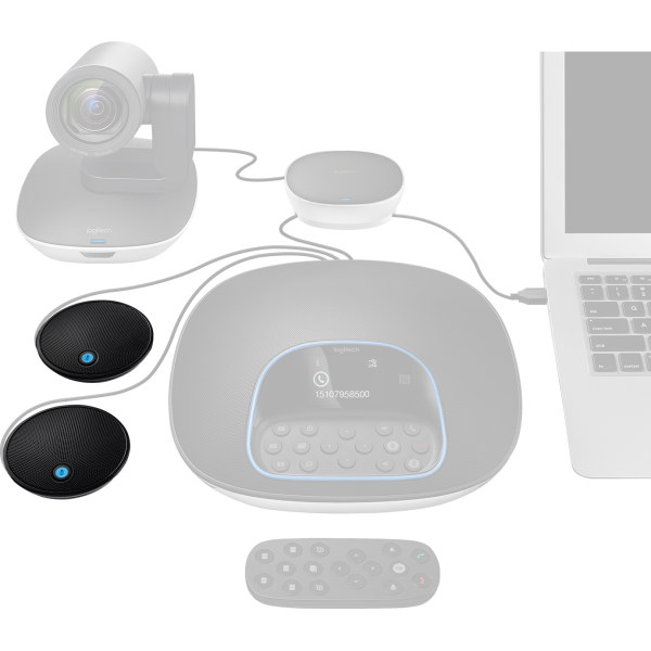 Logitech 989-000171 microfono Nero Microfono da tavolo [989-000171]