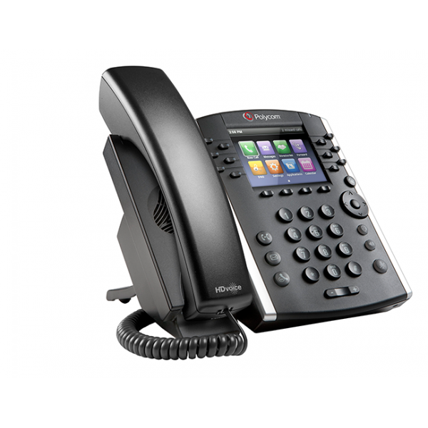 Poly VVX411 SIP Phone, 12linee, HD,Gigabit,PoE - non include aliment. PROMO FINO AD ESAURIMENTO SCORTE [2200-48450-025]