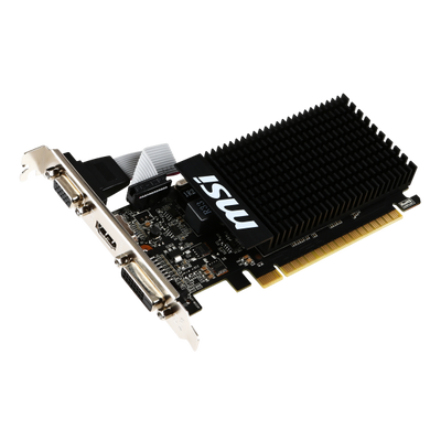 MSI VGA GEFORCE GT 710, GT 710 2GD3H LP, 2GB GDDR3, DVI/HDMI/VGA, LP [GT 710 2GD3H LP]