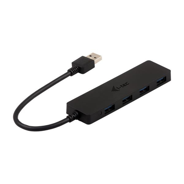 I-TEC HUB 4 PORTE USB 3.0, NO ALIMENTATORE (POWER DELIVERY) [U3HUB404]