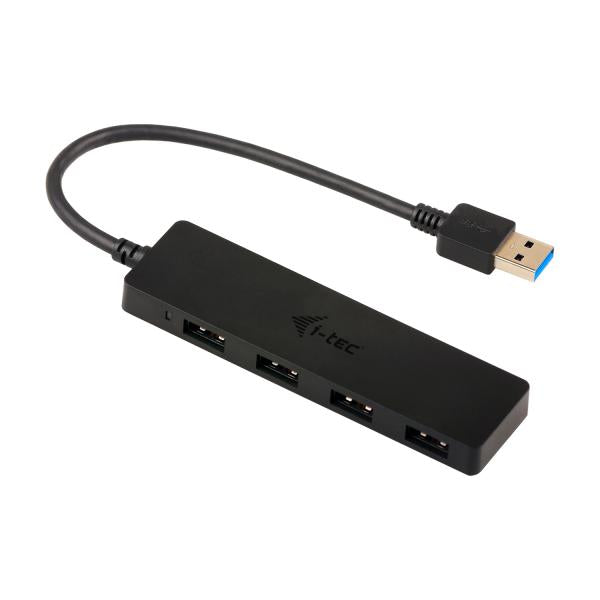 I-TEC HUB 4 PORTE USB 3.0, NO ALIMENTATORE (POWER DELIVERY) [U3HUB404]