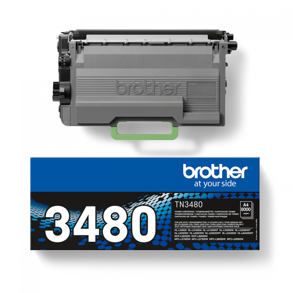Brother TN3480 Toner Cartridge Black High Yield [TN-3480]