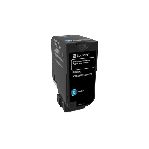 Lexmark PB Toner Cyan 7K CS720 CS725 CX725 [74C2SC0]