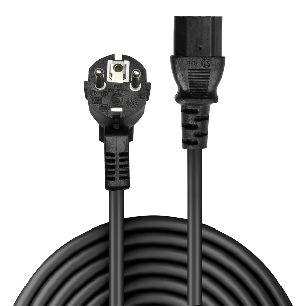 LINDY CAVO DI ALIMENTAZIONE SCHUKO IEC320C13, 2M [30335]