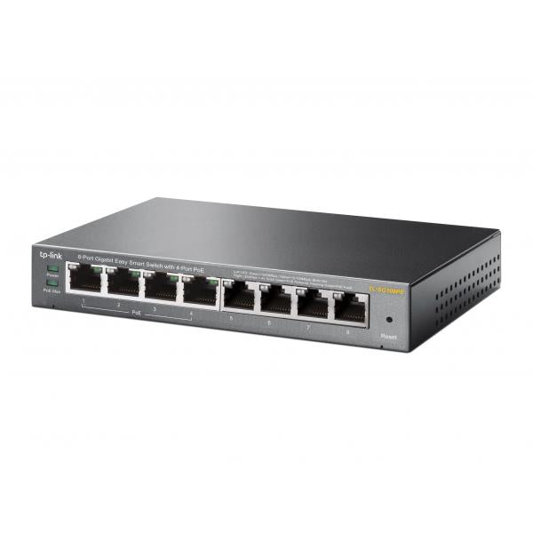 SWITCH 8 GIGABIT 4POE 55W [TL-SG108PE]